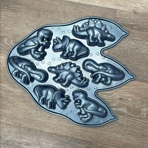 Nordic Ware Dinosaur Muffin Baking Mold